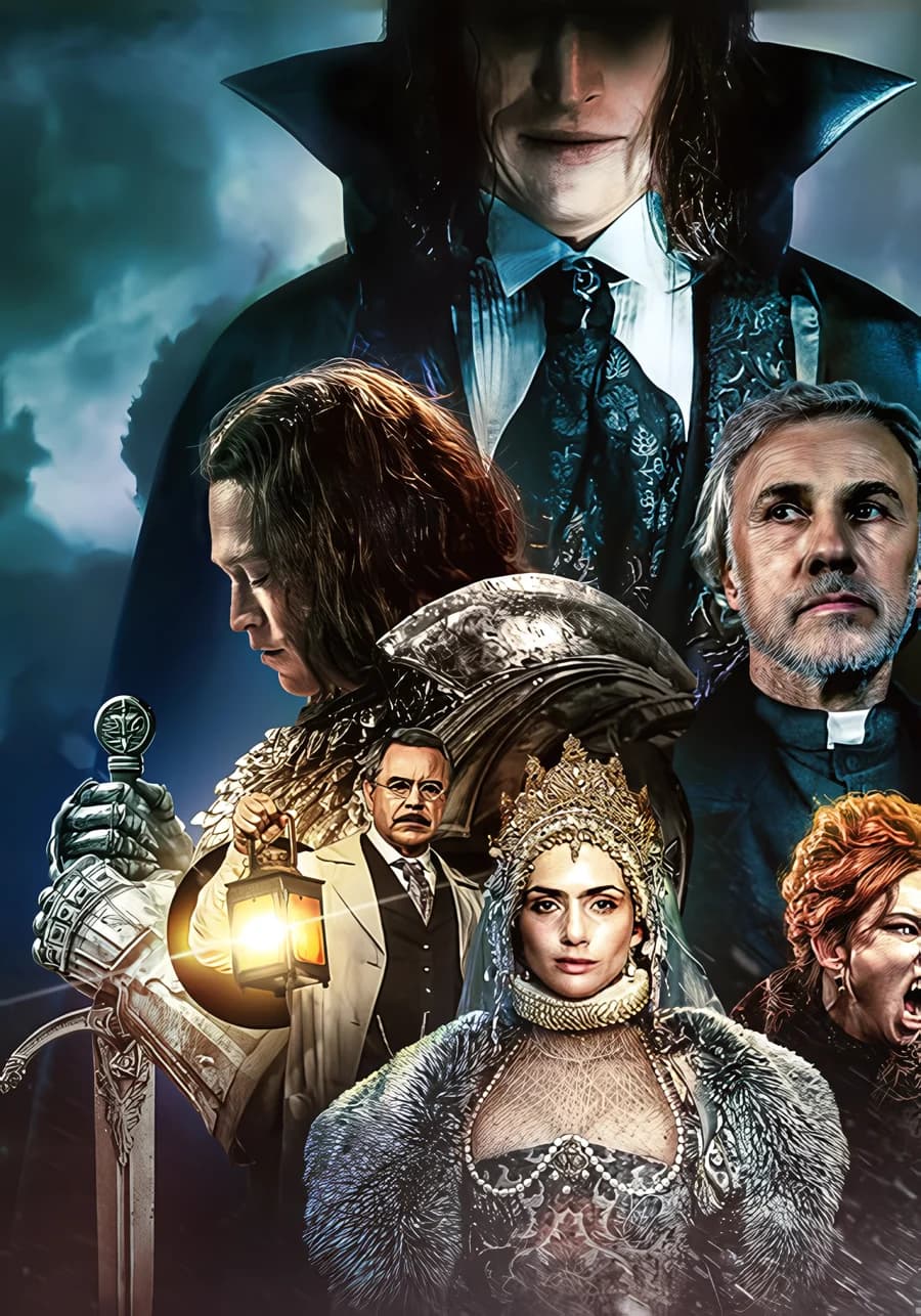 Dracula: A Love Tale key art: Dracula and the cast