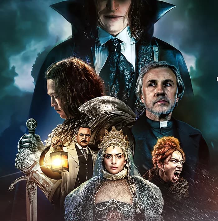 Dracula: A Love Tale key art: Dracula and the cast