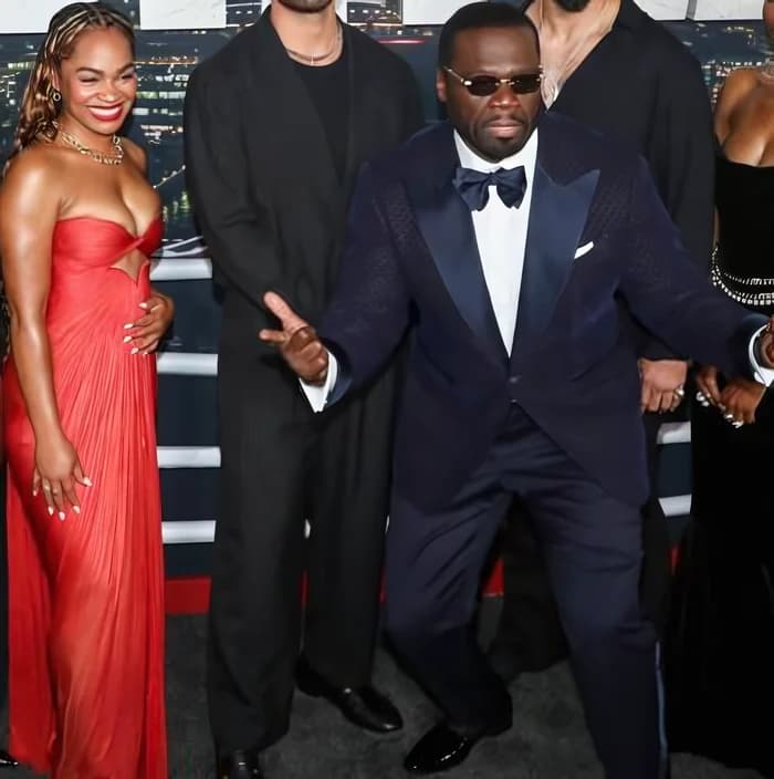 Fightland cast members on the red carpet at the series premiere